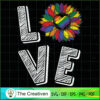 Love LGBT Pride Sunflower SVG, Pride Sunflower SVG, LGBT SVG