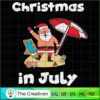 Christmas in July Santa Hawaiian Lover SVG , Christmas 4th of July SVG , 4th of July SVG , Christmas SVG 2 48 copy 14