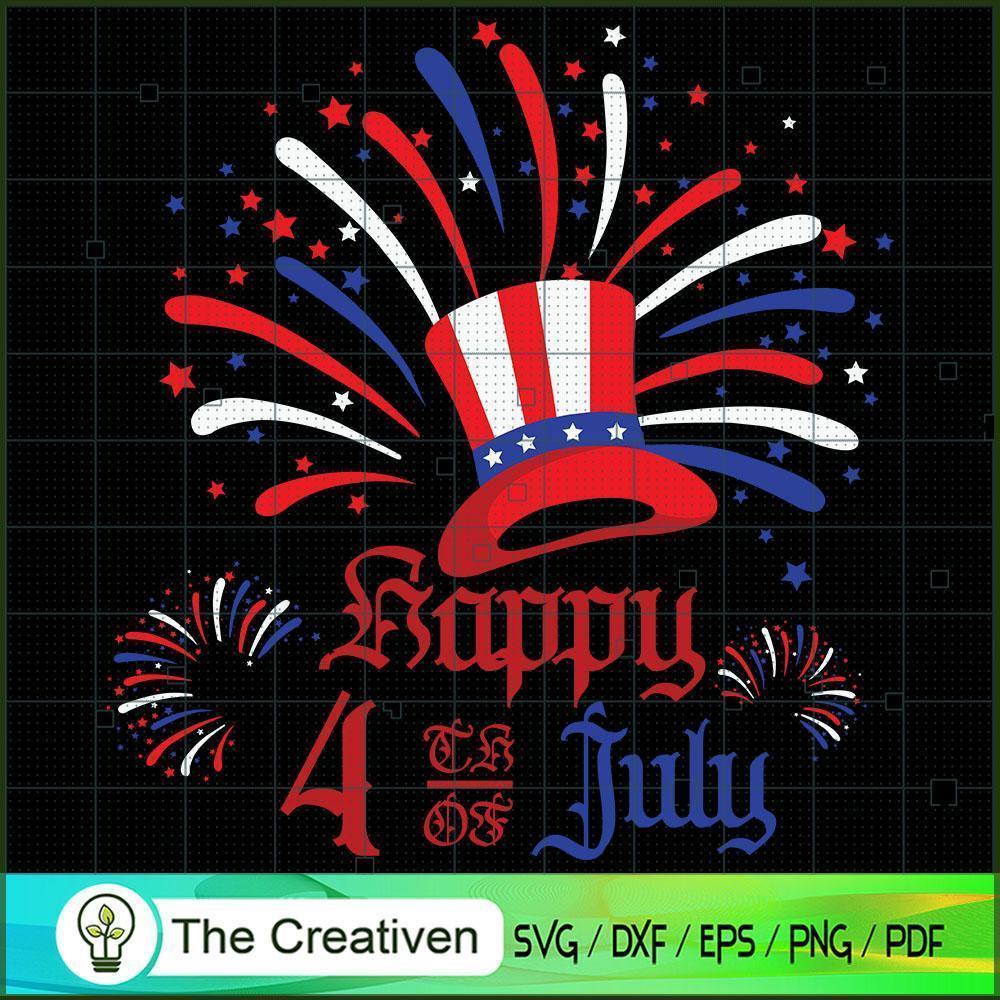 Happy 4th of July Celebratin SVG Cut File for Cricut 1 Happy 4th of July Celebratin SVG Cut File for Cricut