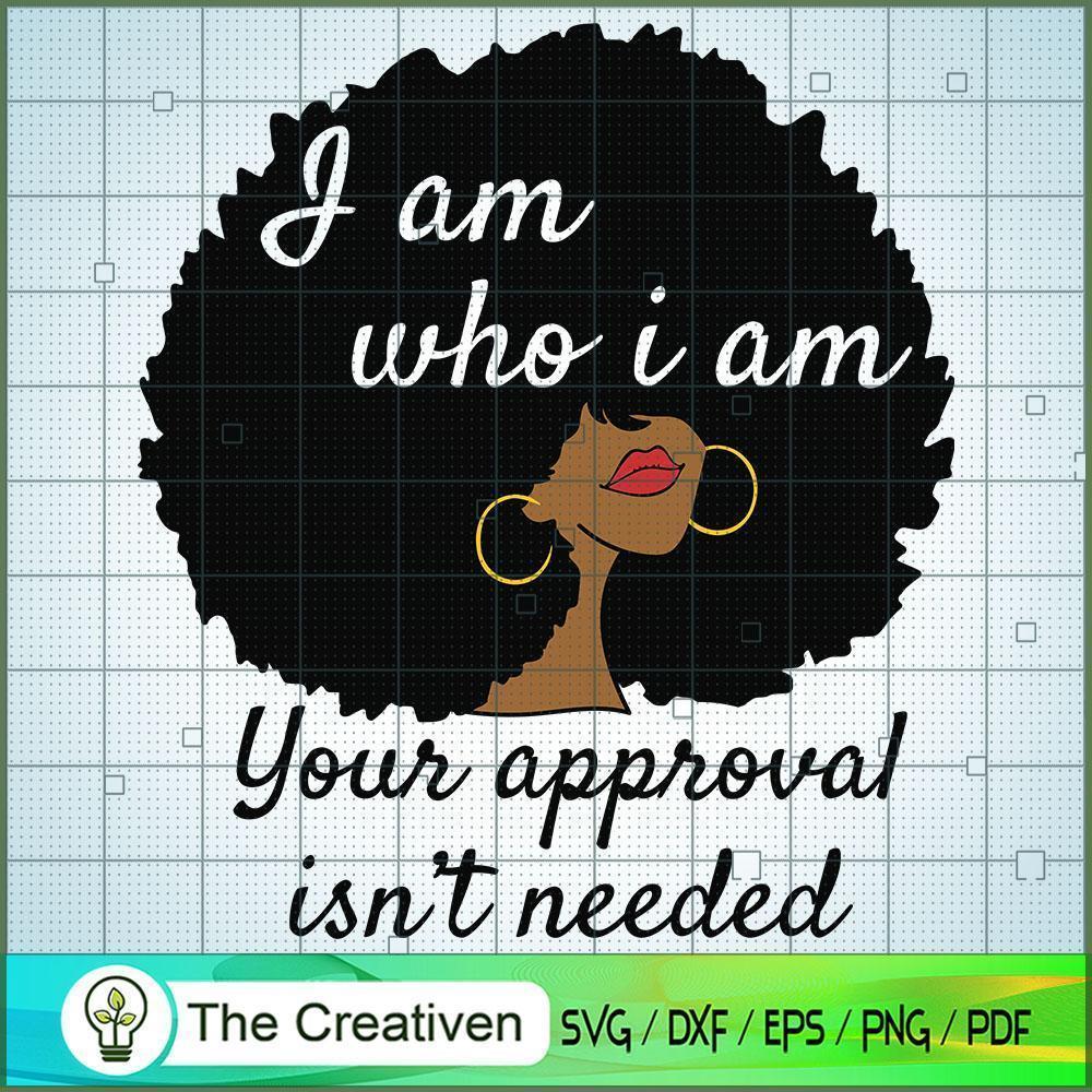 I Am Who I Am Black Queen Bl SVG Cut File for Cricut 1 I Am Who I Am Black Queen Bl SVG Cut File for Cricut