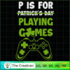 P is Playing Video Games St SVG Cut File for Cricut 3 162 copy 1