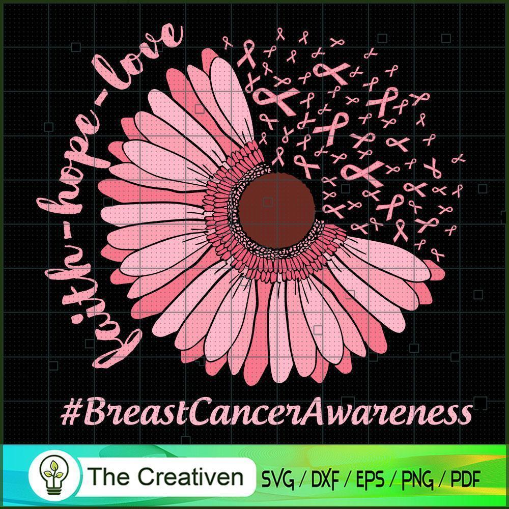 Breast Cancer Awareness Pink SVG Cut File for Cricut 1 Breast Cancer Awareness Pink SVG Cut File for Cricut