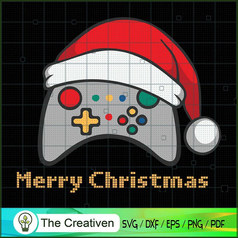 Christmas Game Video Control SVG Cut File for Cricut 1 Christmas Game Video Control SVG Cut File for Cricut