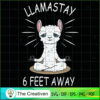Llama Stay 6 Feet Away Social Distancing SVG, Halloween SVG, LLama SVG 2 12 copy 31