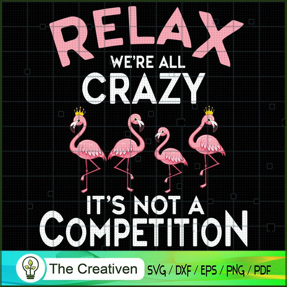 We're All Crazy It's Not a C SVG Cut File for Cricut 1 We're All Crazy It's Not a C SVG Cut File for Cricut