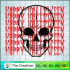 Happy Halloween Skull Funny  SVG Cut File for Cricut