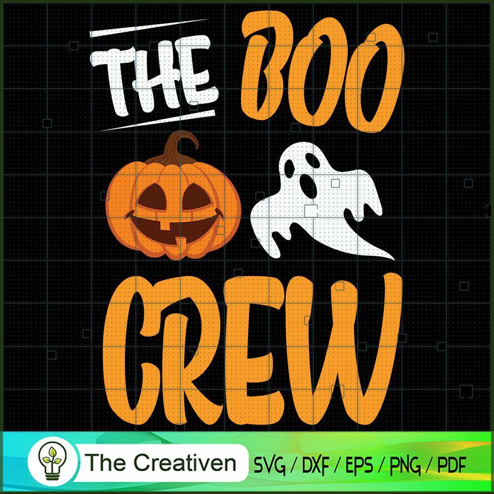 The Boo Crew Funny Halloween SVG Cut File for Cricut 1 The Boo Crew Funny Halloween SVG Cut File for Cricut