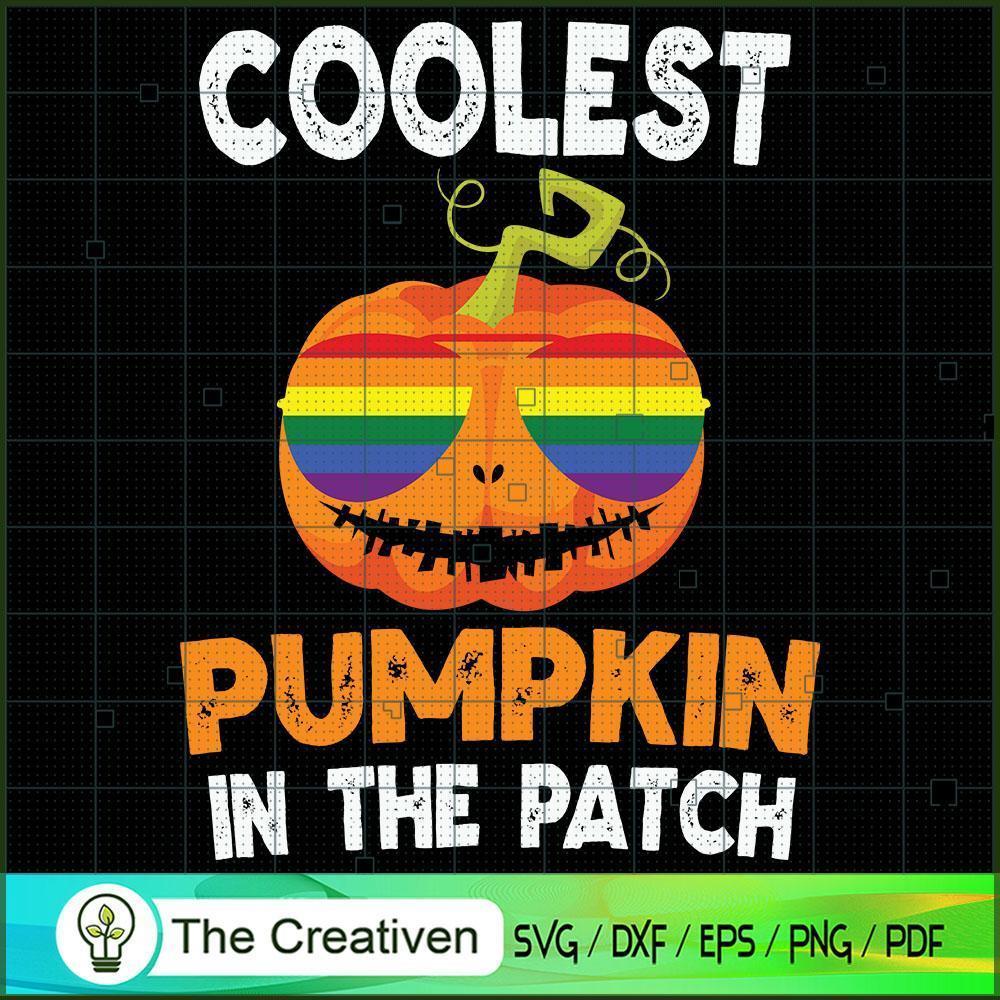 Coolest Pumpkin in Patch Hal SVG Cut File for Cricut 1 Coolest Pumpkin in Patch Hal SVG Cut File for Cricut
