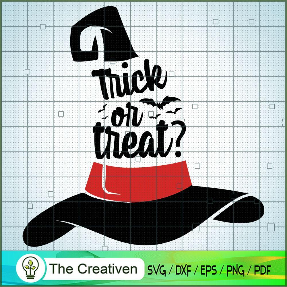 Trick or Treat Witch Hat Halloween SVG , Happy Halloween Digital File, Halloween SVG 1 1 copy 27