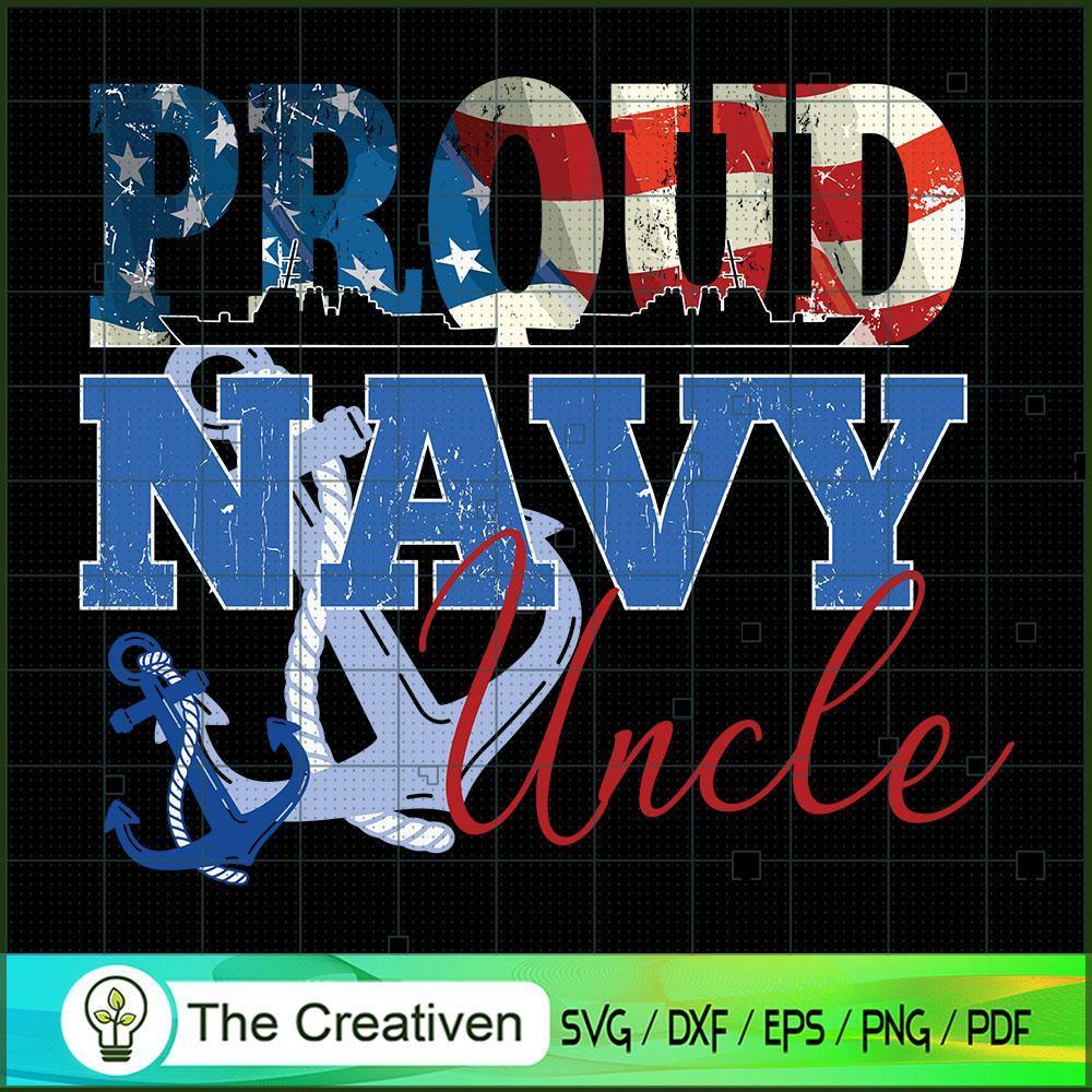 Proud Navy Uncle Patriotic USA Flag SVG, Proud Navy SVG, USA Flag SVG 1 Proud Navy Uncle Patriotic USA Flag SVG, Proud Navy SVG, USA Flag SVG