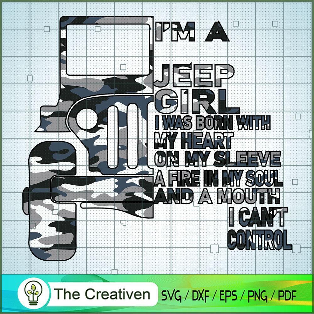 I'm a Jeep Girl Jeep Lover SVG, Jeep SVG, Girl Lover SVG 1 I'm a Jeep Girl Jeep Lover SVG, Jeep SVG, Girl Lover SVG