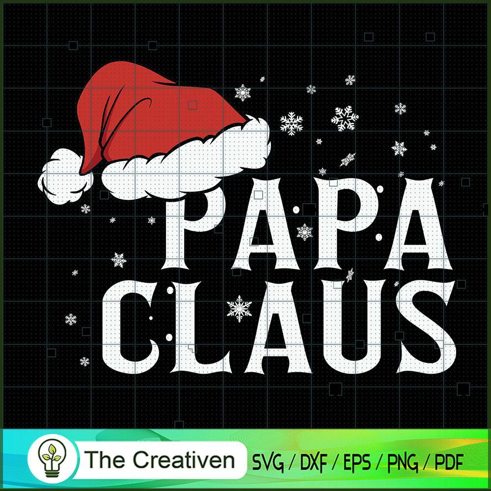 Papa Claus Funny Dad Santa SVG, Christmas SVG, Santa Claus SVG 1 Papa Claus Funny Dad Santa SVG, Christmas SVG, Santa Claus SVG