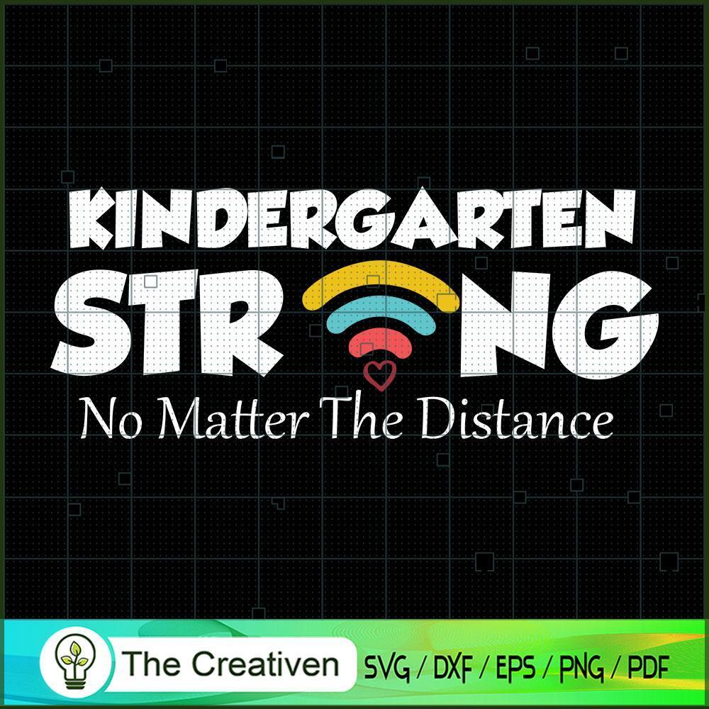 Kindergarten Strong SVG Cut File for Cricut & Silhouette 1 Kindergarten Strong SVG Cut File for Cricut & Silhouette