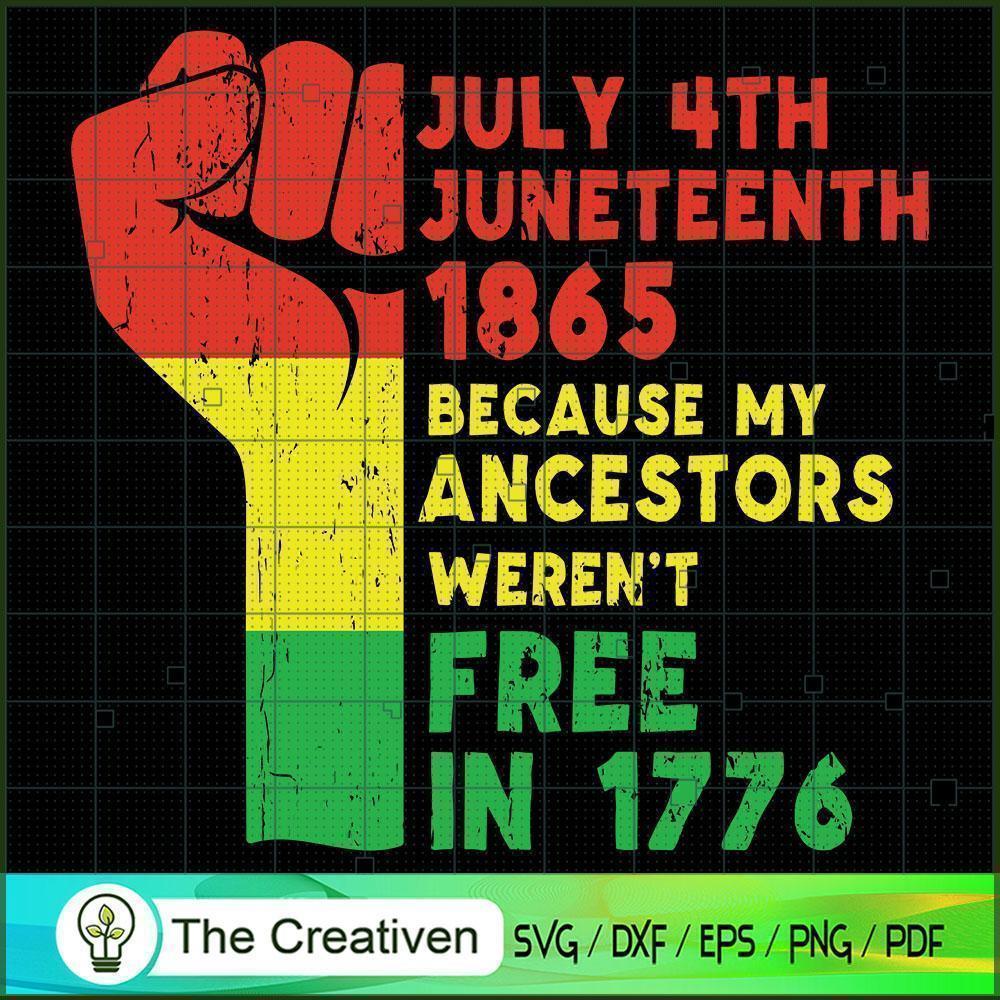 July 4th Juneteenth 1865 Bec SVG Cut File for Cricut Design 13007 1 July 4th Juneteenth 1865 Bec SVG Cut File for Cricut Design 13007