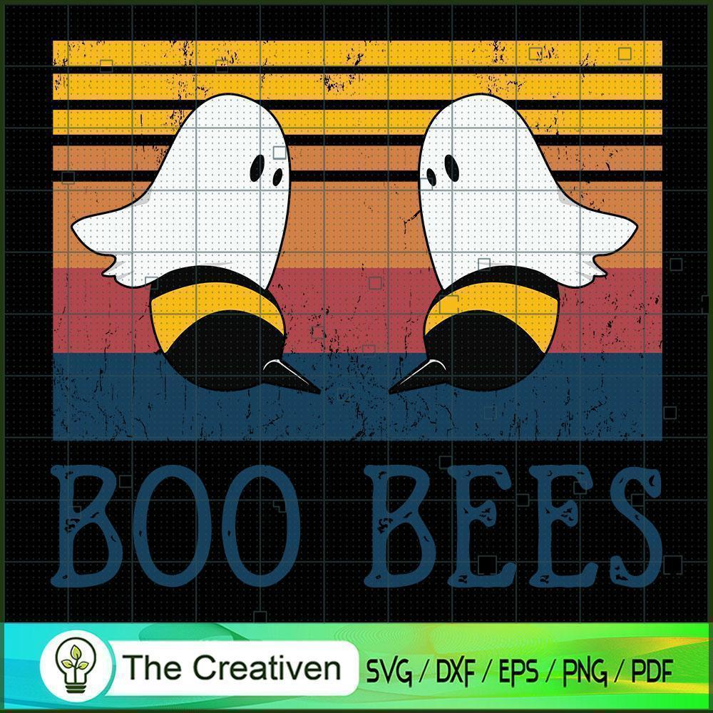 Boo Bees Women Boobs Retro H SVG Cut File for Cricut 1 Boo Bees Women Boobs Retro H SVG Cut File for Cricut
