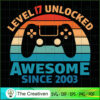17th Birthday Awesome Gamer SVG Cut File for Cricut & Silhouette 3 59 copy 9