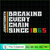 Breaking Every Chain Since 1865 SVG, Life Quotes SVG, Afro-American SVG 2 16 copy 25