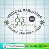 Medical Marijuana Organic Ca SVG Cut File for Cricut