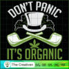 Don't Panic Weed SVG Cut File for Cricut & Silhouette Design 12705