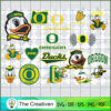 Oregon Ducks SVG, Division I Football Bowl Subdivision SVG, NCAA SVG 2 Oregon Ducks copy