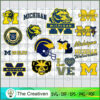 Michigan Wolverines SVG Cut File for Cricut & Silhouette