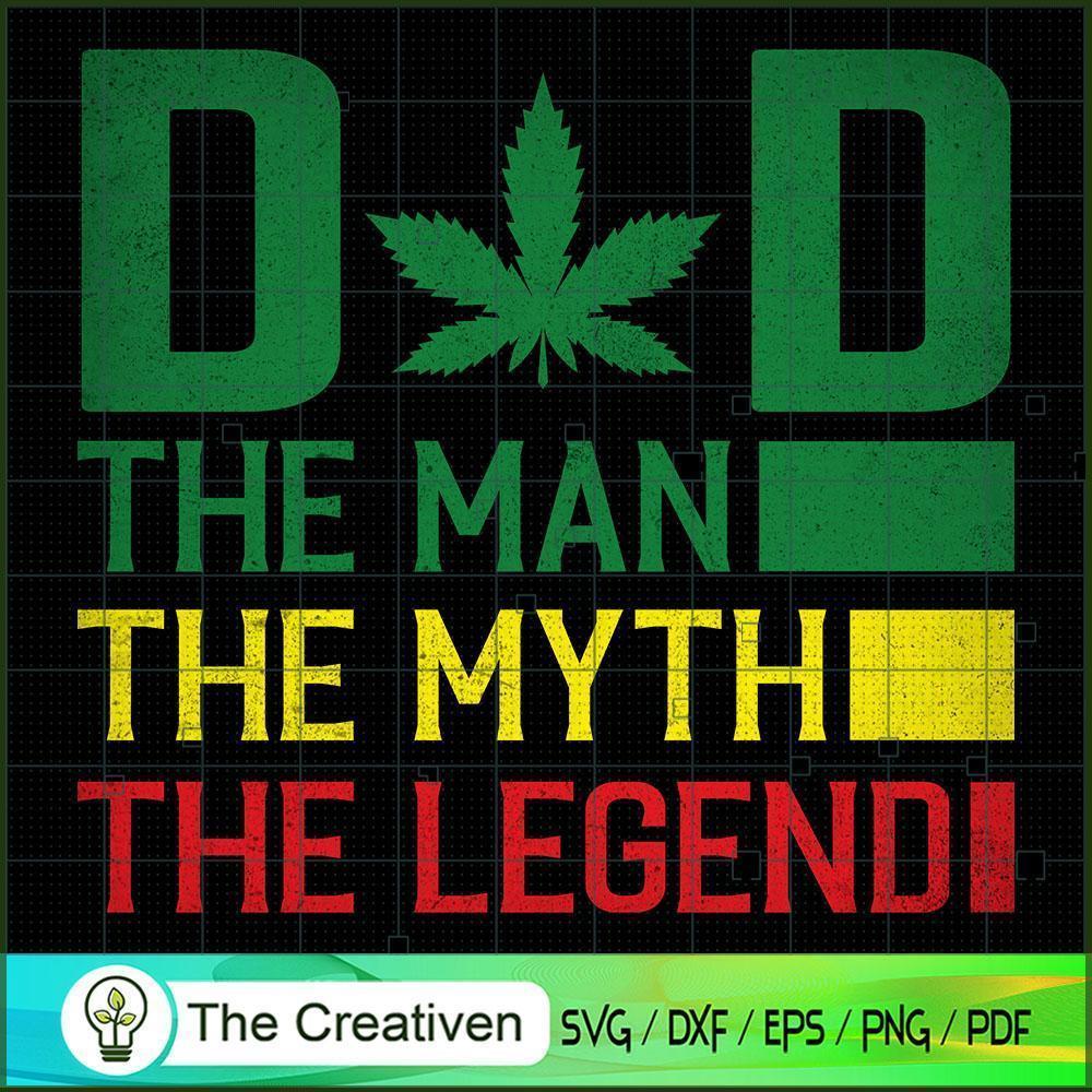 Cannabis Weed Dad SVG Cut File for Cricut & Silhouette 1 Cannabis Weed Dad SVG Cut File for Cricut & Silhouette