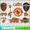 Cleveland Cavaliers SVG Cut File for Cricut & Silhouette