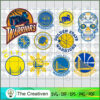 Golden State Warriors Team SVG Cut File for Cricut & Silhouette 3 Golden state warriors copy