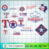 Texas Rangers EPS DXF – Baseba PNG Clipart Download 2 52a