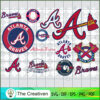 Atlanta Braves EPS DXF – Baseb PNG Clipart Download 2 92Braves copy