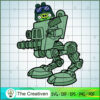 8 Inches at-at Imperial Walk SVG Cut File for Cricut 3 32 copy 18
