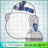 Angry Birds Star Wars: R2-D2 SVG Cut File for Cricut & Silhouette