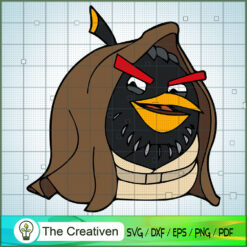 Angry Birds Star Wars Boom SVG Cut File for Cricut & S Design 12098