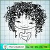 Cute Afro Girl SVG, Africa Woman SVG, Black Woman SVG 2 72 copy 4