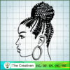 Black Girl Bun SVG, Africa Woman SVG, Black Woman SVG 2 67 copy 4