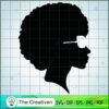 Afro Woman Wear Sunglasses SVG, Africa Woman SVG, Black Woman SVG 3 62 copy 6