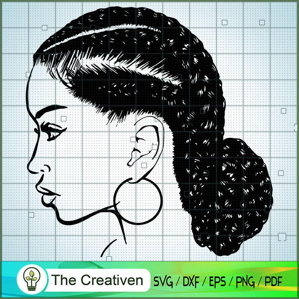 Black Girl Braiding SVG, Africa Woman SVG, Black Woman SVG 1 Black Girl Braiding SVG, Africa Woman SVG, Black Woman SVG