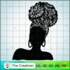 Black Girl Flower Hair SVG, Africa Woman SVG, Black Woman SVG 2 56 copy 8