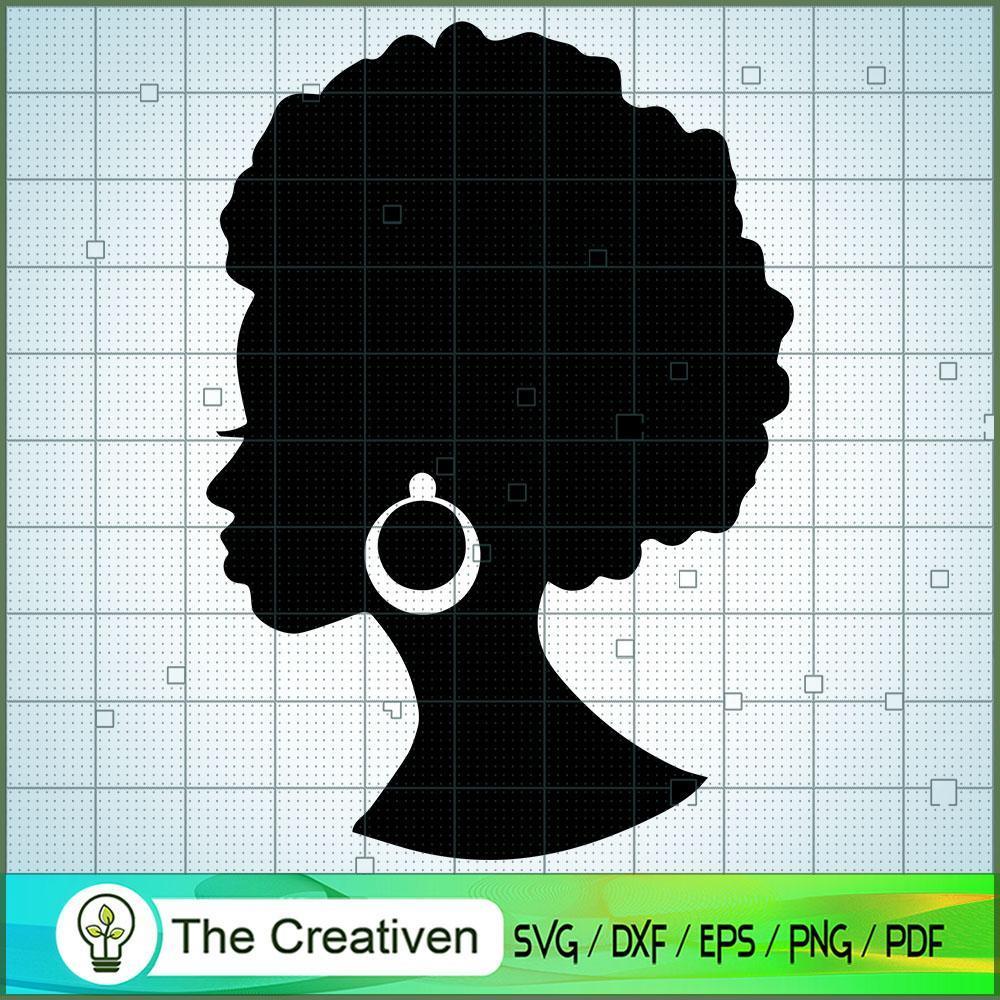 Shadow Afro Womang SVG, Africa Woman SVG, Black Woman SVG 1 Shadow Afro Womang SVG, Africa Woman SVG, Black Woman SVG