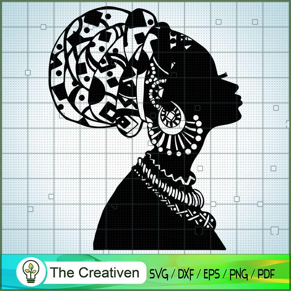 Shadow Of Afro Woman SVG, Africa Woman SVG, Black Woman SVG 1 Shadow Of Afro Woman SVG, Africa Woman SVG, Black Woman SVG