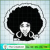 Afro Woman Face SVG, Africa Woman SVG, Black Woman SVG 2 3 copy 25