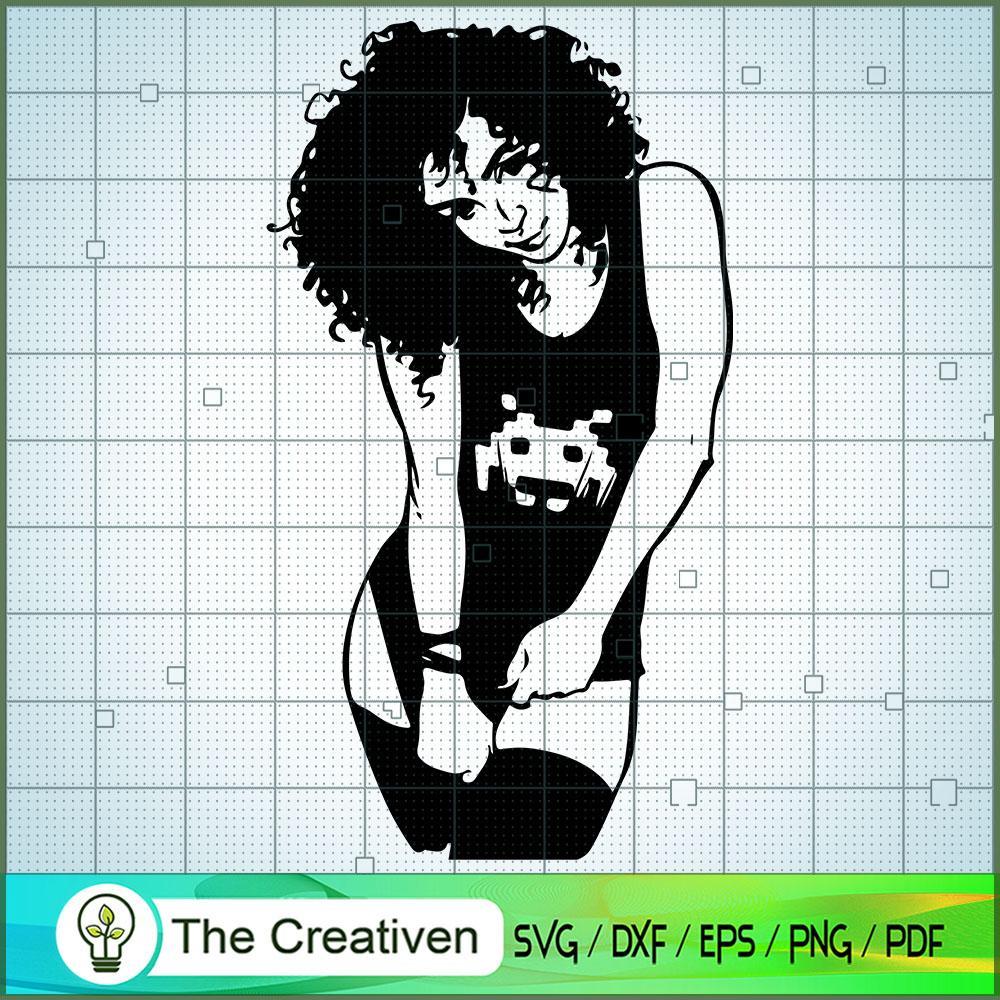 Beautiful Afro Woman SVG, Africa Woman SVG, Black Woman SVG 1 Beautiful Afro Woman SVG, Africa Woman SVG, Black Woman SVG