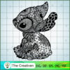 Stitch Flower SVG, Funny Stitch SVG, Disney Lilo and Stitch SVG 2 16 copy 20
