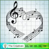 Music Note Treble Clef Heart Sheet SVG, Luxury SVG 2 9 copy 22