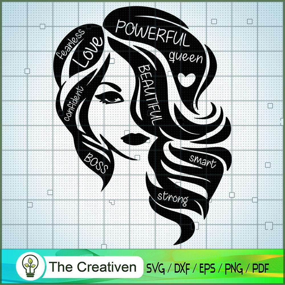 I Am Woman SVG, Black Woman SVG, Afro Girl SVG 1 I Am Woman SVG, Black Woman SVG, Afro Girl SVG