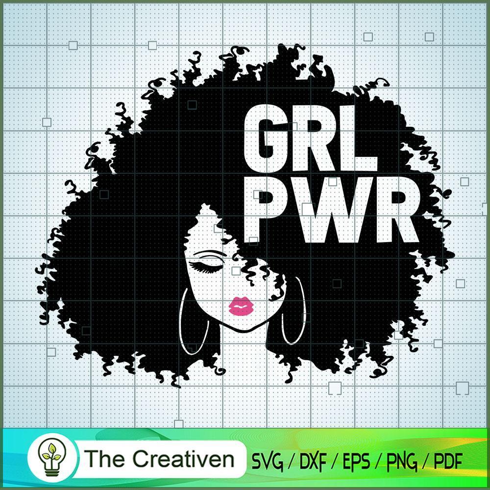 Woman Face SVG, Black Woman SVG, Afro Girl SVG 1 Woman Face SVG, Black Woman SVG, Afro Girl SVG