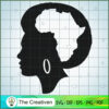 Afro Woman With Africa Map SVG, Black Woman SVG, Afro Girl SVG 3 6 copy 22