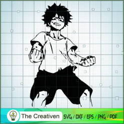 Katsuki Bakugou SVG, Class 1-A Student SVG, My Hero Academy Movie SVG