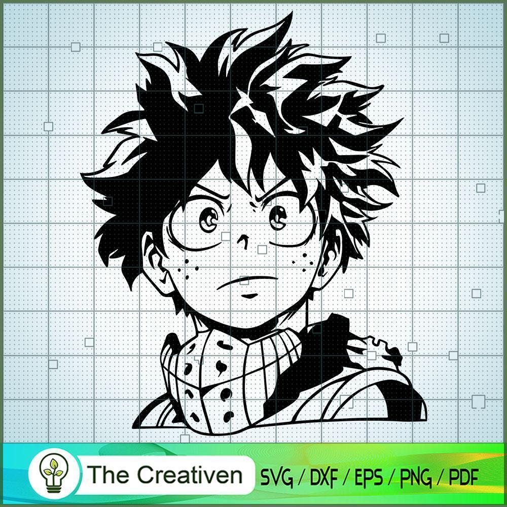Izuku Midoriya SVG, Class 1-A Student SVG, My Hero Academy Movie SVG 1 Izuku Midoriya SVG, Class 1-A Student SVG, My Hero Academy Movie SVG