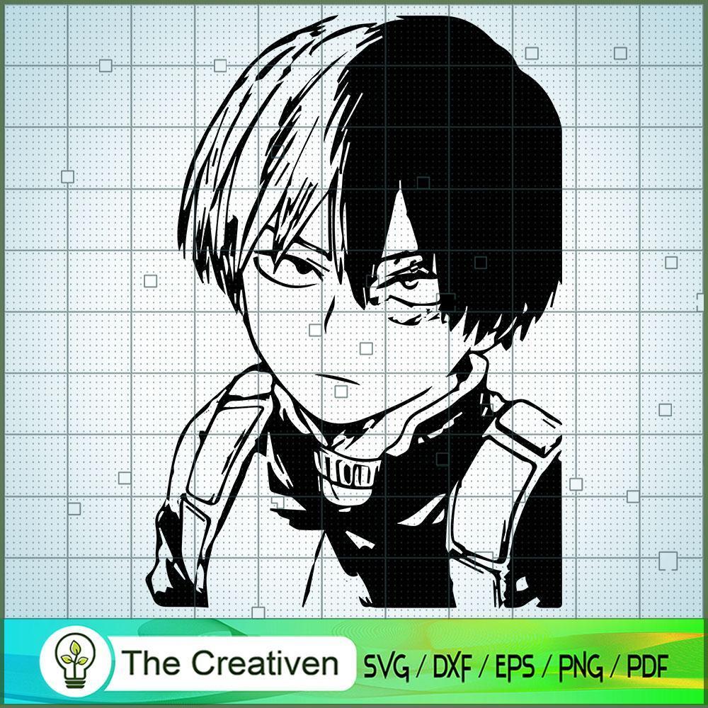 Shoto Todoroki Cool SVG , Class 1-A SVG, My Hero Academy Movie SVG 1 Shoto Todoroki Cool SVG , Class 1-A SVG, My Hero Academy Movie SVG